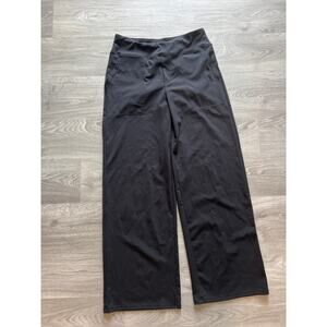 G4Free size large black wide leg pants with pockets activewear